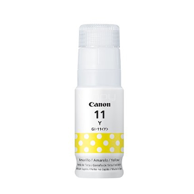 Botella de tinta Canon GI-11 Amarillo (70ML)