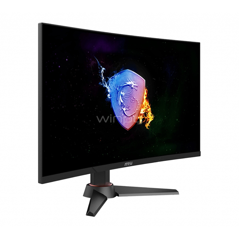 monitor gamer msi optix mag de 27“ curvo (va, full hd, 165hz, 1ms, hdmi+dp, vesa)