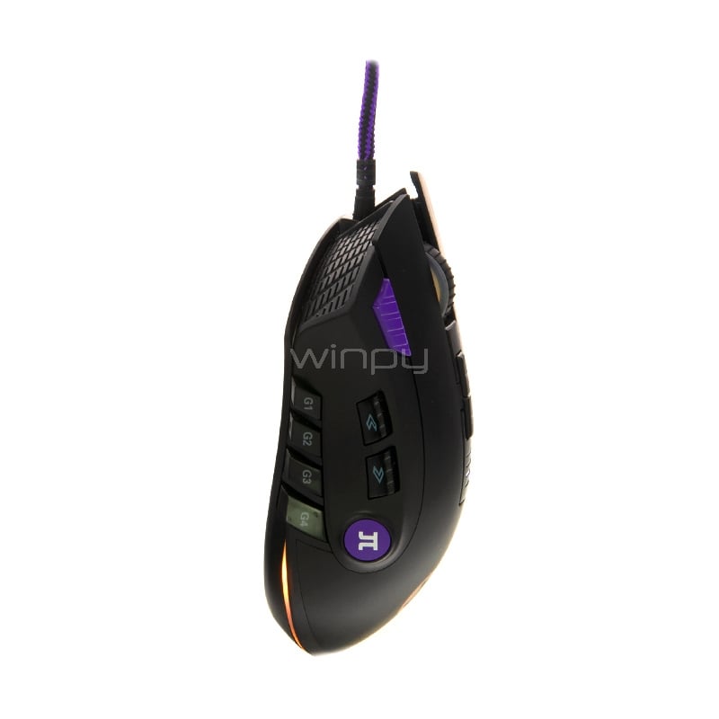 Mouse Gamer Primus Gaming Gladius 32000P (Pixart 3389, 32.000dpi, Negro)