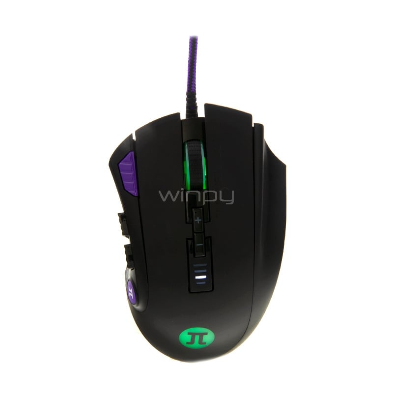 Mouse Gamer Primus Gaming Gladius 32000P (Pixart 3389, 32.000dpi, Negro)