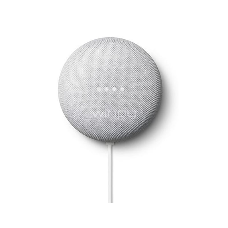 Altavoz inteligente Google Nest Mini (Asistente de Voz, Gris Claro)