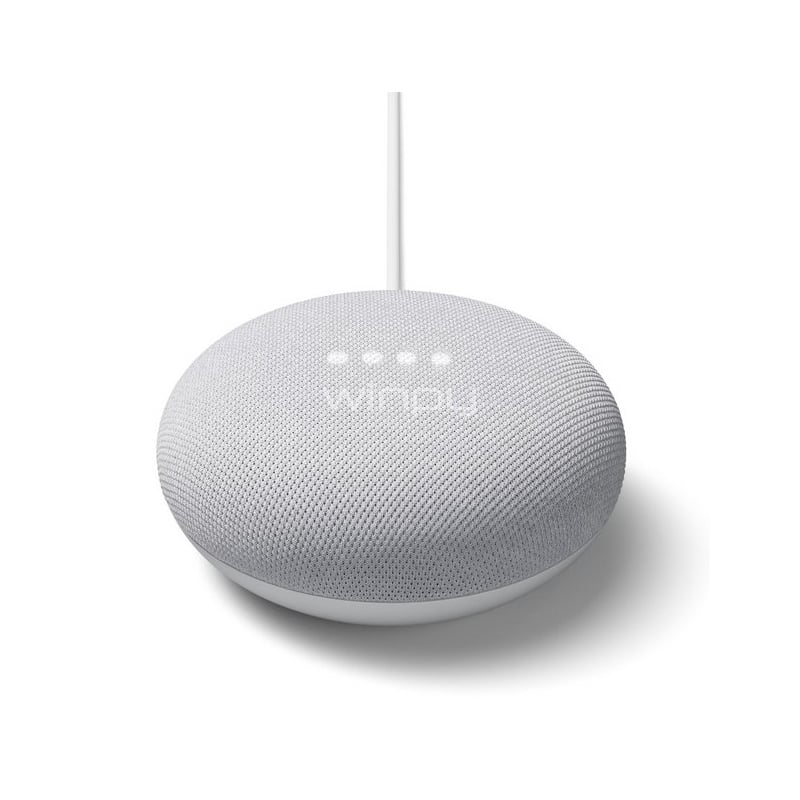Altavoz inteligente Google Nest Mini (Asistente de Voz, Gris Claro)
