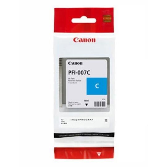 Cartucho de Tinta Canon PFI 007 CIAN (Original, 90 ml)