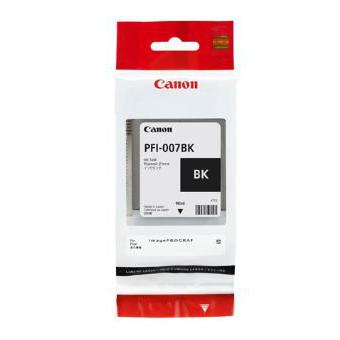 Cartucho de Tinta Canon PFI 007 NEGRO (Original, 90 ml)