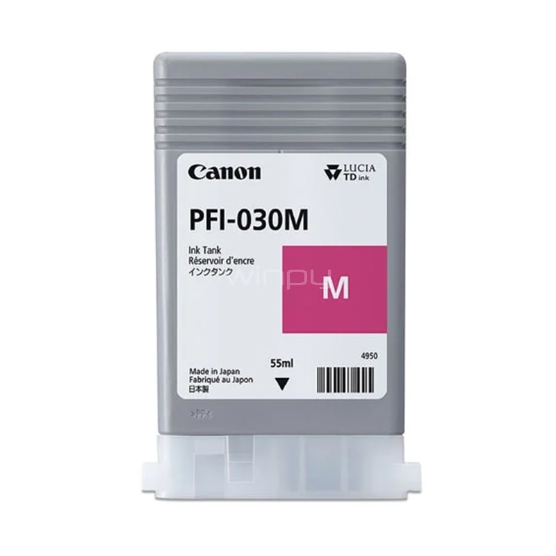 Cartucho de Tinta Canon PFI-030 MAGENTA (55 ml)