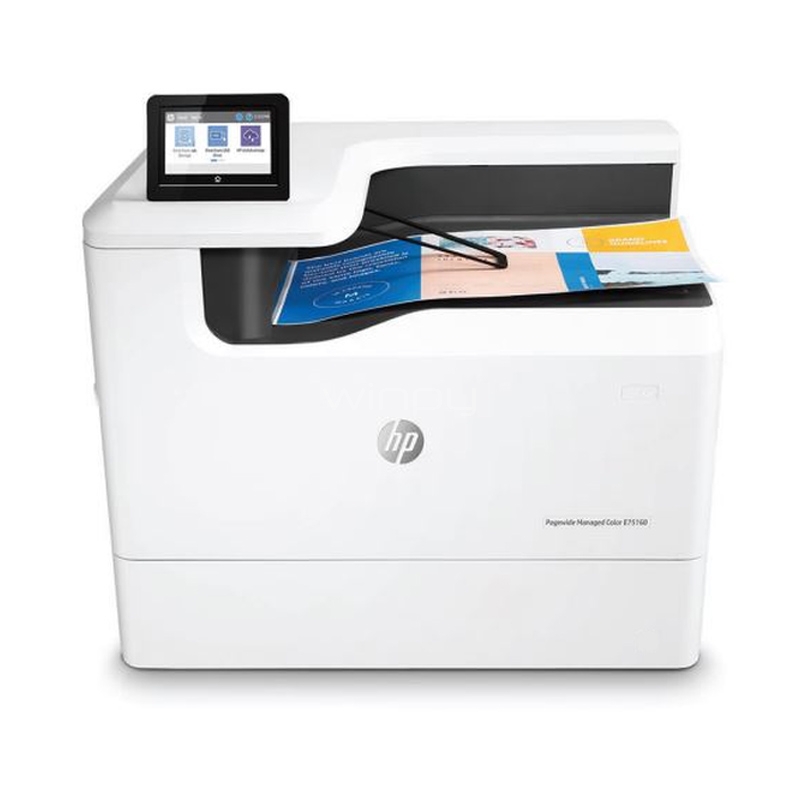 Impresora HP PageWide E75160dn (de inyección de tinta 2400 x 1200 DPI A3)