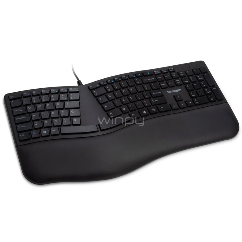 Teclado Kensington Pro Fit Ergonomic (Negro)