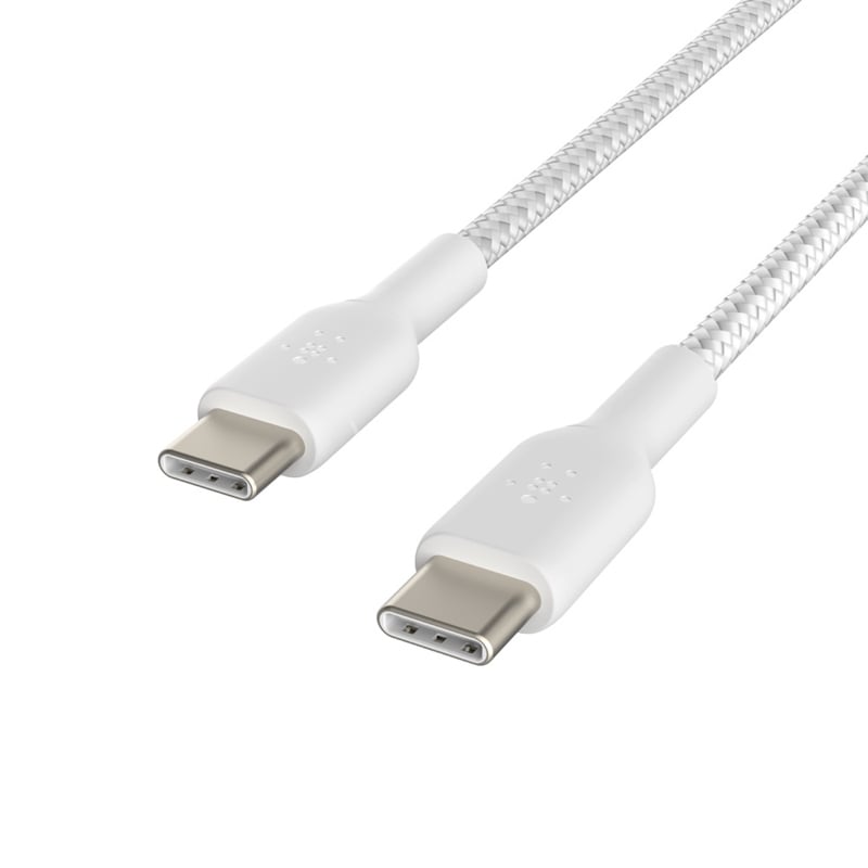Cable Belkin Boost Charge de USB-C a USB-C (1 Metro, Blanco)