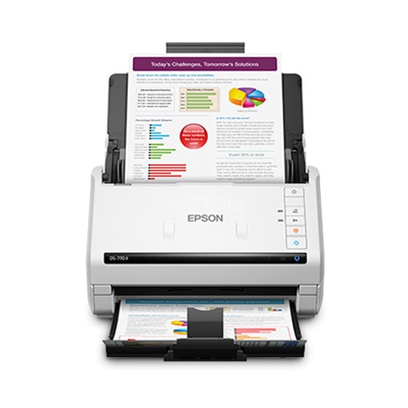 Escáner Epson DS-770 II Departamental (45 ppm/90 ipm, 1.200dpi)