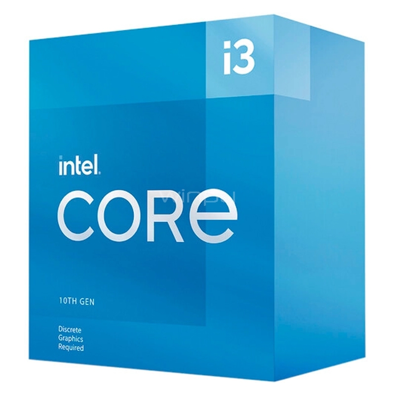 Procesador Intel Core i3-10105F Comet Lake (LGA1200, 4 Cores, 8