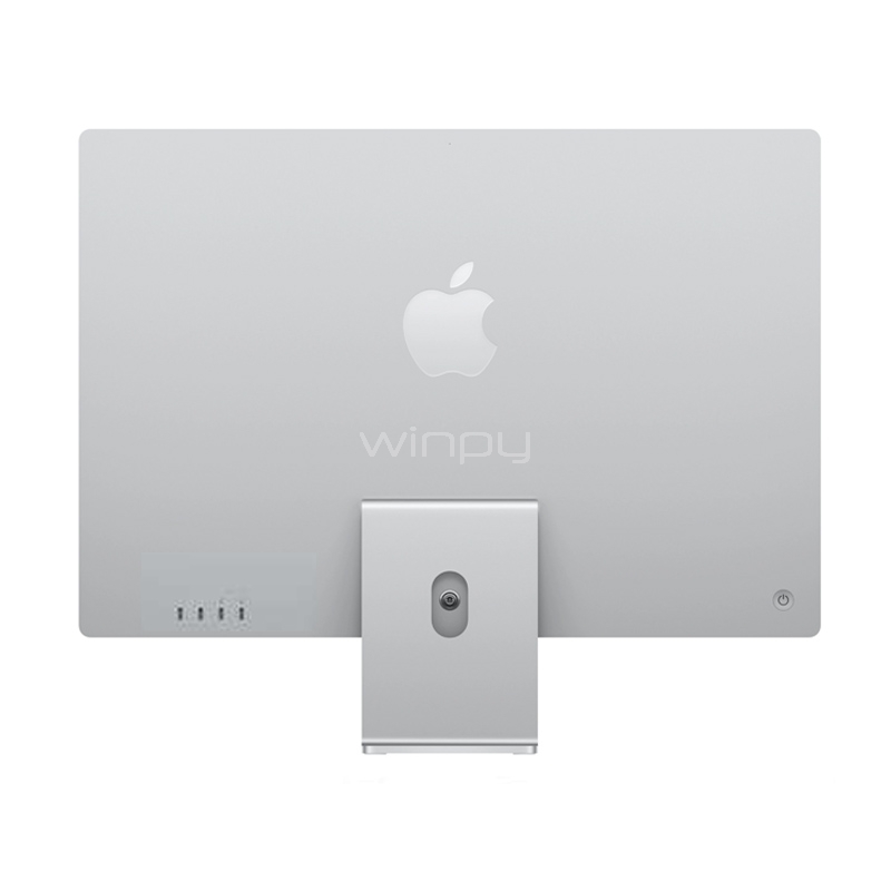 Apple iMac Retina 4.5K de 24“ (Chip M1, GPU 7C, 8GB, 256GB, Silver)