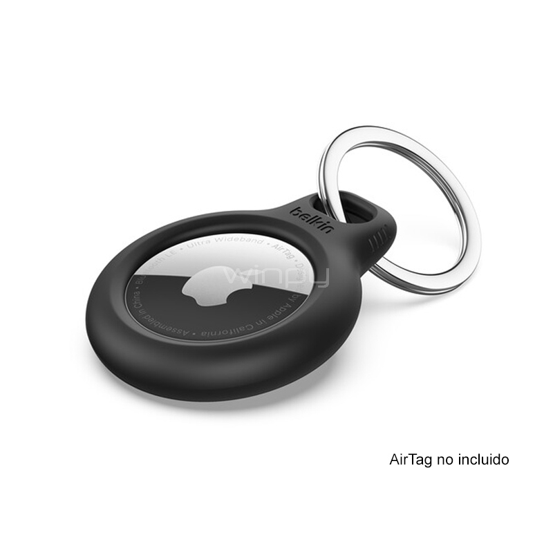 Llavero Belkin para Apple AirTag (Negro)