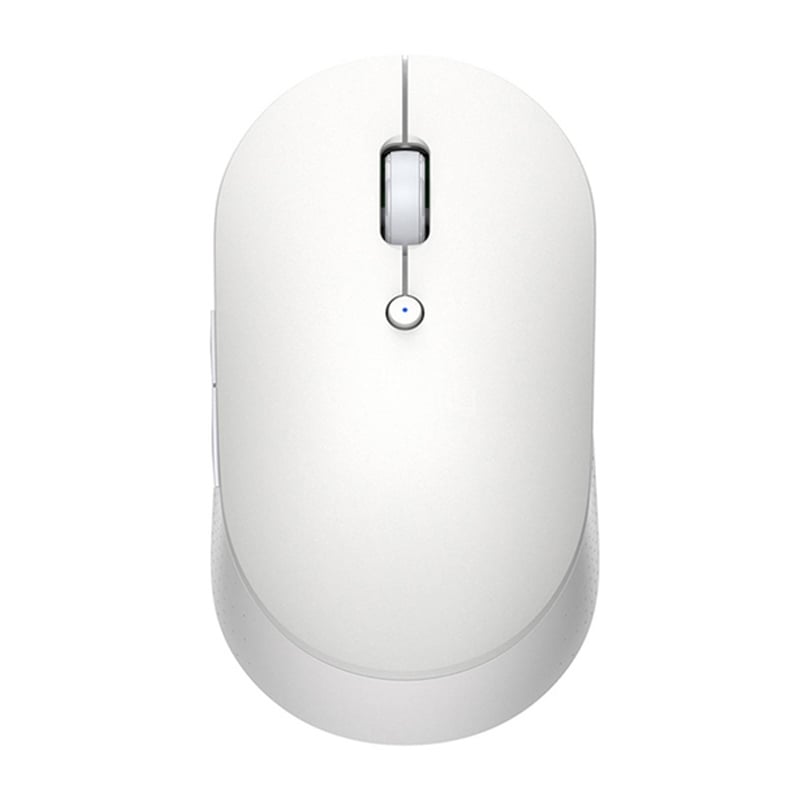 Mouse Xiaomi Mi Dual Mode Wireless Mouse Silent Edition (Dongle USB/Bluetooth, Blanco)