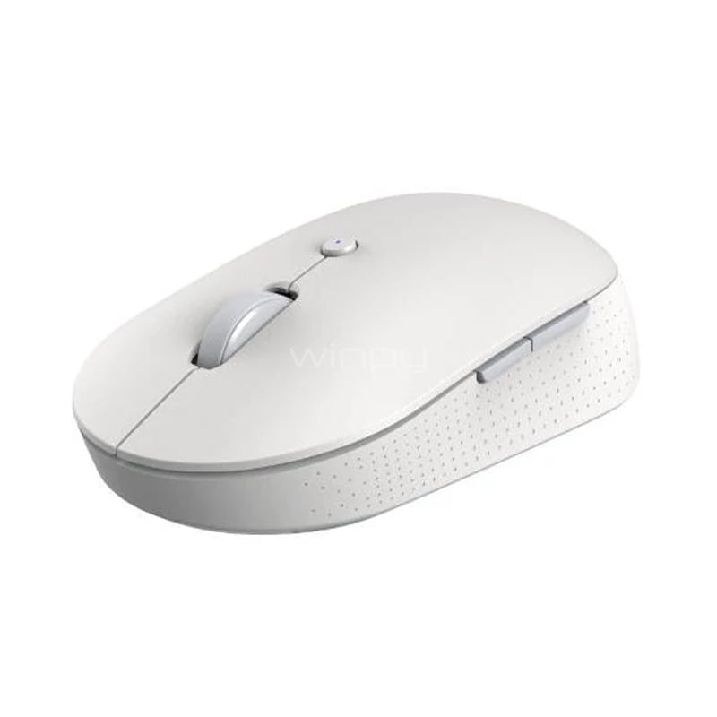Mouse Xiaomi Mi Dual Mode Wireless Mouse Silent Edition (Dongle USB/Bluetooth, Blanco)