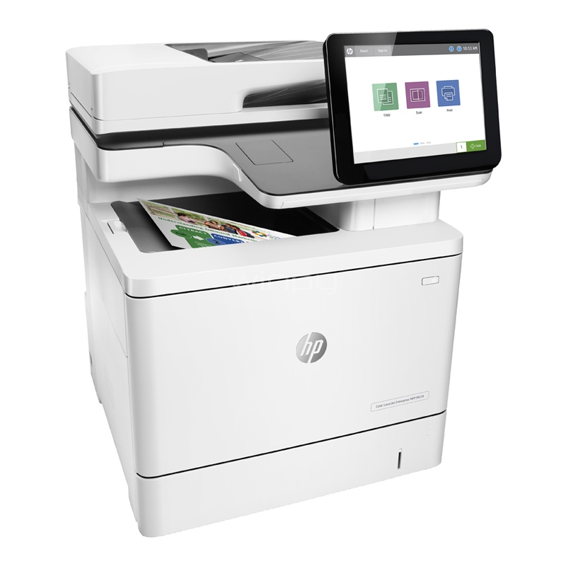 multifuncional hp color laserjet enterprise m578dn (1200dpi, 38 ppm)