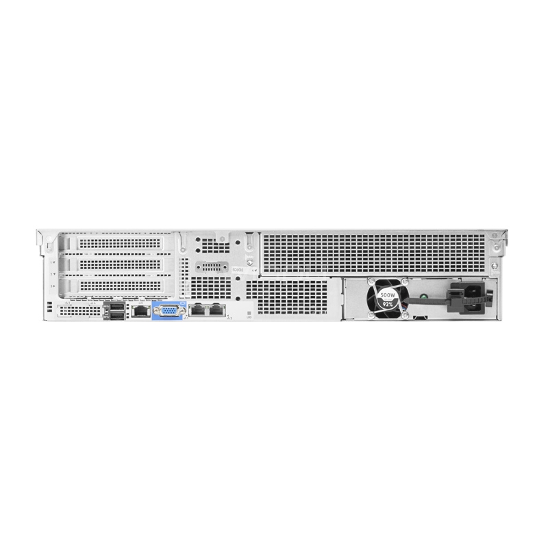 servidor hpe proliant dl180 gen10 (xeon silver 4208, 16gb ram, sin disco, fuente 500w, rack 2u)