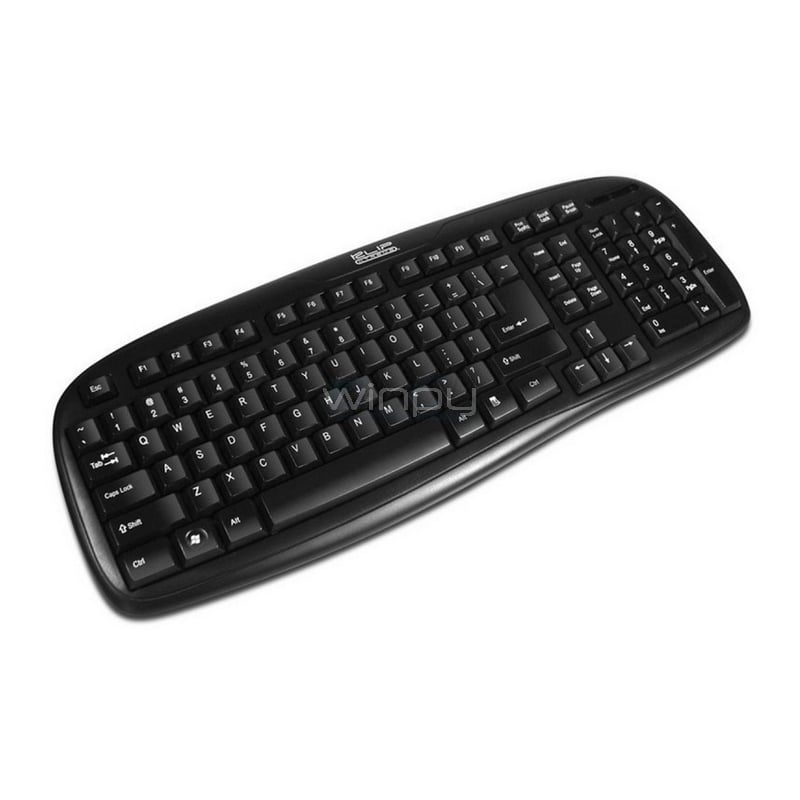 Teclado Klip Xtreme Stylus (USB, Español, Negro) | KKS-050S