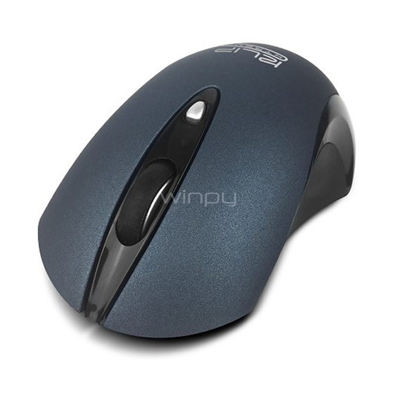 Mouse Klip Xtreme GhosTouch Inalámbrico (Dongle USB, Azul)
