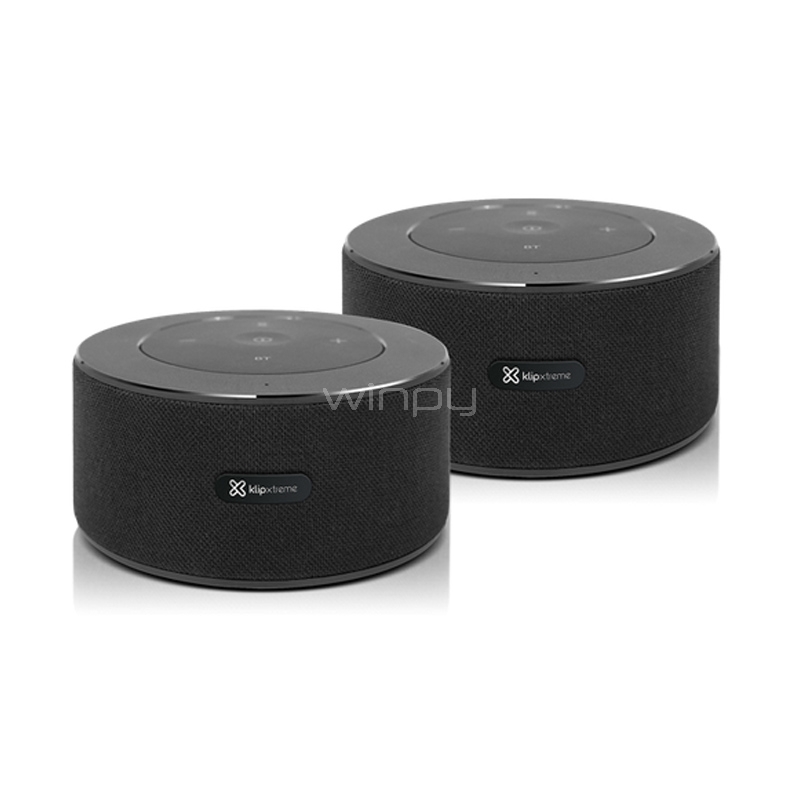 Altavoces Klip Xtreme Zound360 TWS (Bluetooth, Negro)