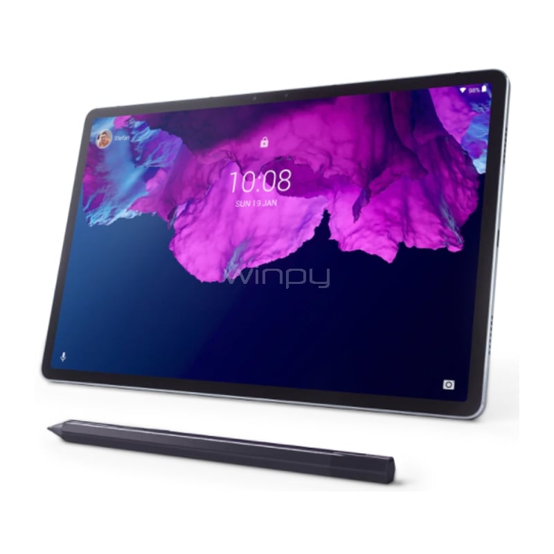 Tablet Lenovo Tab P11 Pro de 11.5“ (OctaCore, 6GB RAM, 128GB Internos, Teclado+Lápiz, Slate Grey)