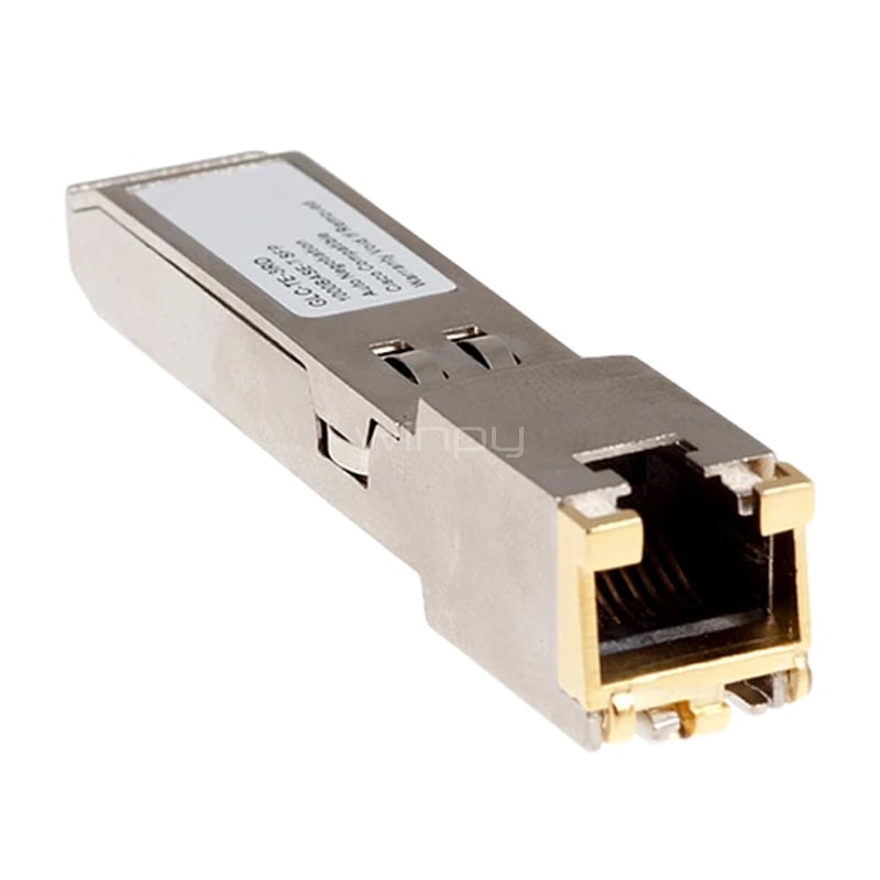 Módulo Transceptor Cisco SFP (mini-GBIC, 1000B-T, RJ-45)