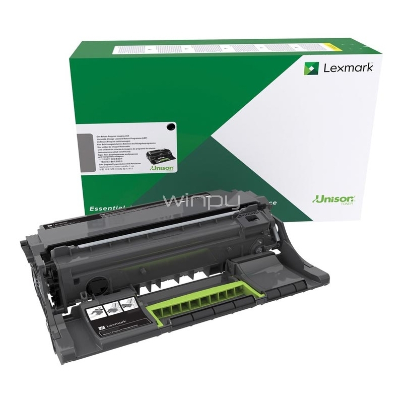 Unidad de imagen Lexmark para Impresora Láser (Hasta 150.000 páginas, Negro)