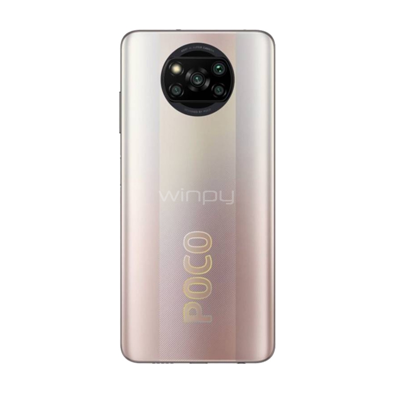 Celular Xiaomi Poco X3 Pro de 6.67“ (OctaCore, 6GB RAM, 128GB Internos, Metal Bronze)