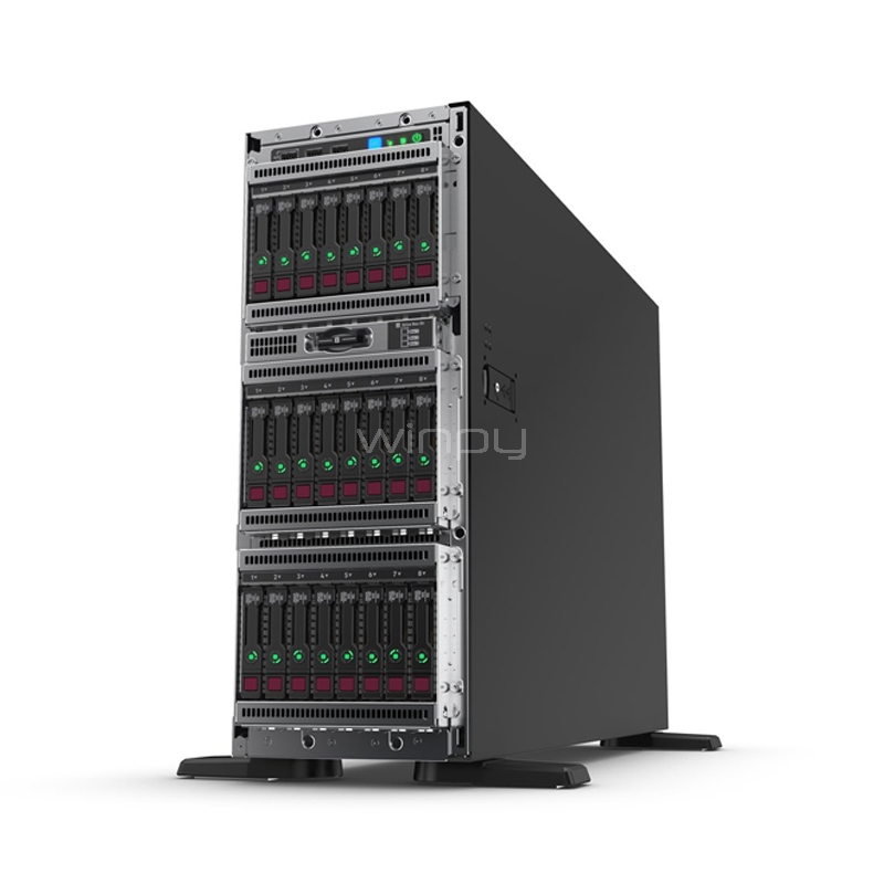 Servidor HPE ProLiant ML350 Gen10 (Xeon Silver 4210R, 16GB RAM, 8 Bahías SFF, Fuente 800W)