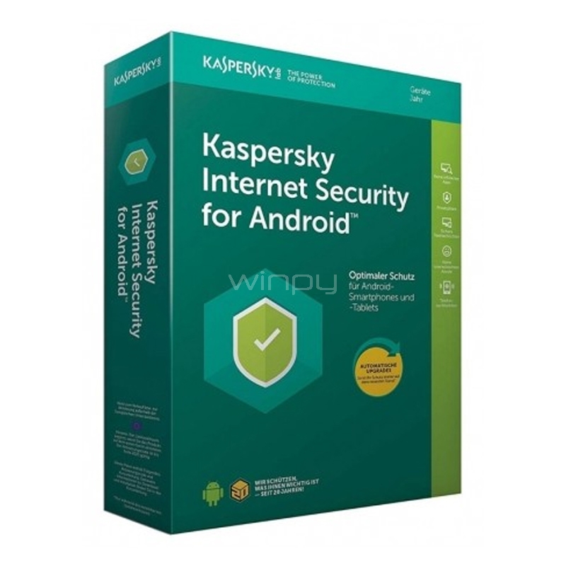 Licencia Kaspersky Internet Security Para Android - Winpy.Cl