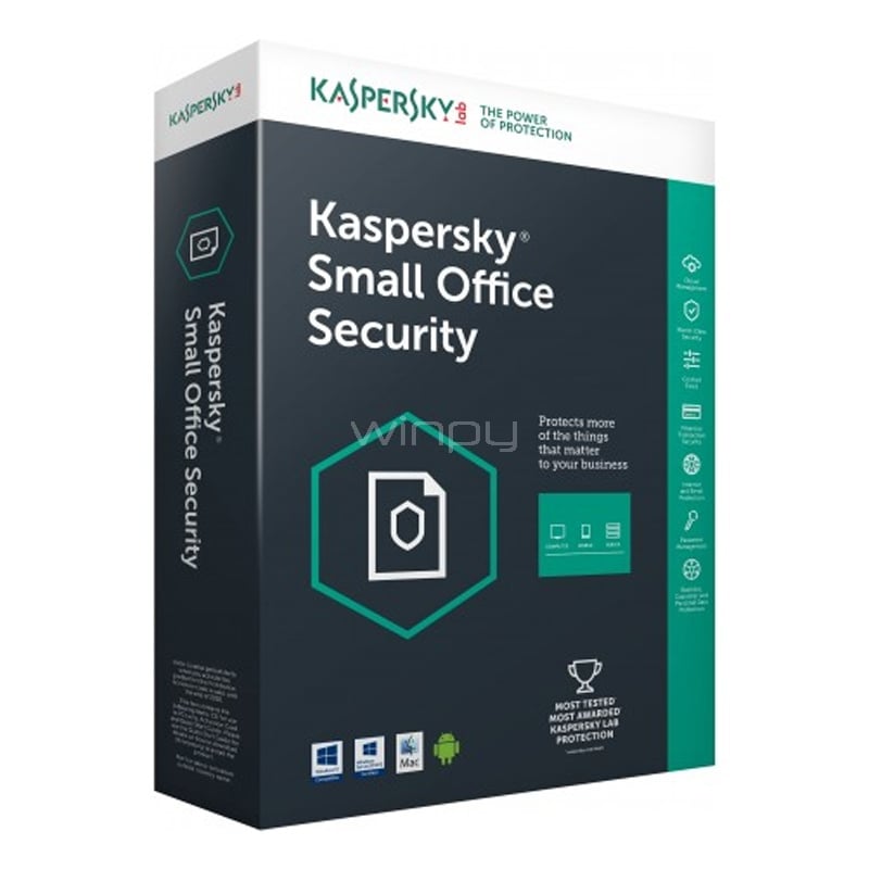 Licencia Kaspersky Small Office Security v7 (Descargable, 7 Dispositivos, 3 Años)