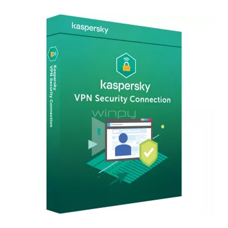Licencia Kaspersky Secure Connection (Descargable, 5 Dispositivos, 1 Usuario, 1 Año)