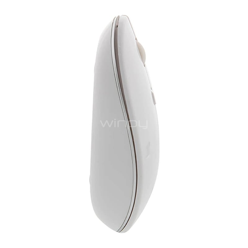 Mouse Klip Xtreme Classic Inalámbrico (1.600dpi, Dongle USB, Blanco)
