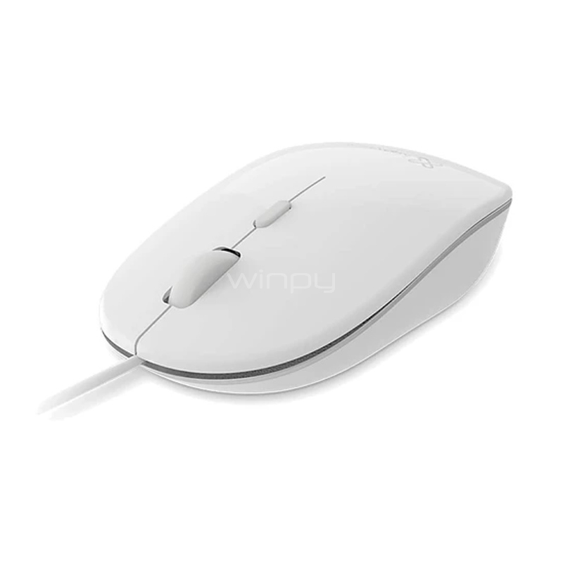 Mouse Klip Xtreme Classic (1.600dpi, Blanco)