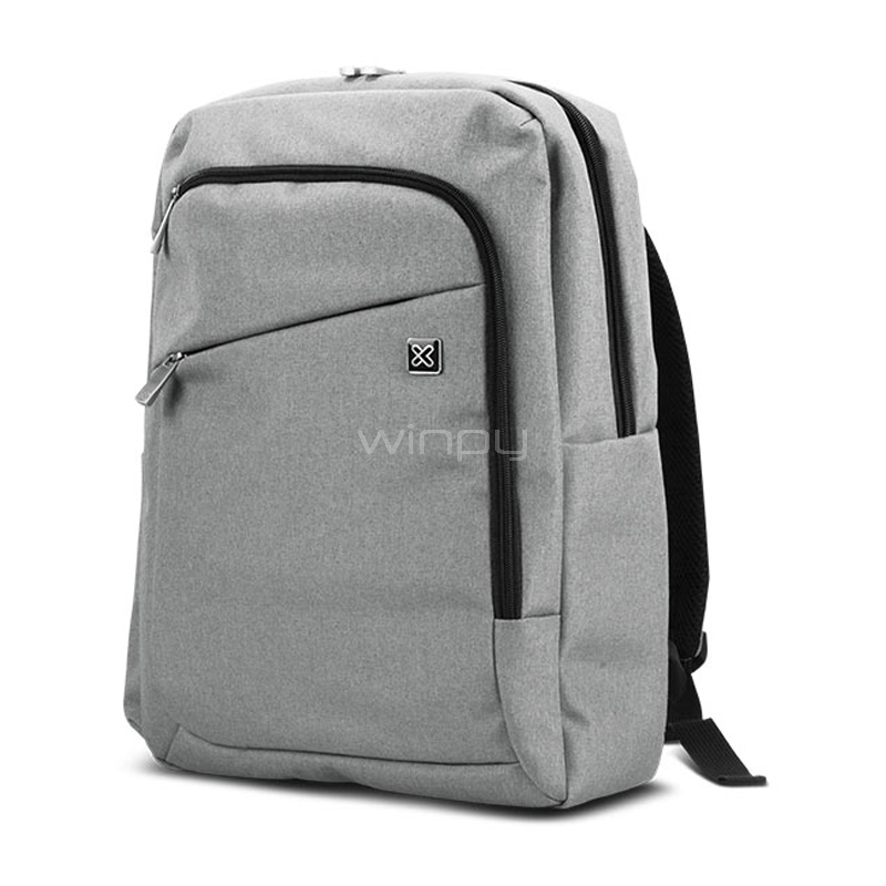 Mochila Klip Xtreme Indigo para Portátil (hasta 15.6“, Gris)