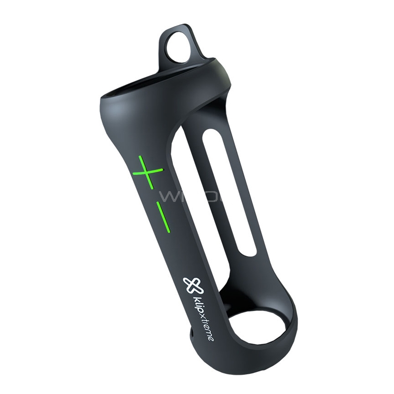 Parlante Portátil Klip Xtreme Vibe360 TWS (Bluetooth, IPX7, Negro/Gris)