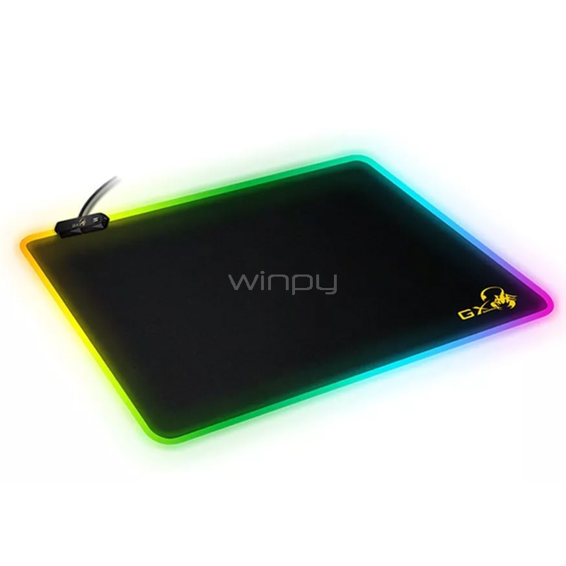 MousePad Genius GX-Pad 500s RGB (45cm x 40cm, Negro)