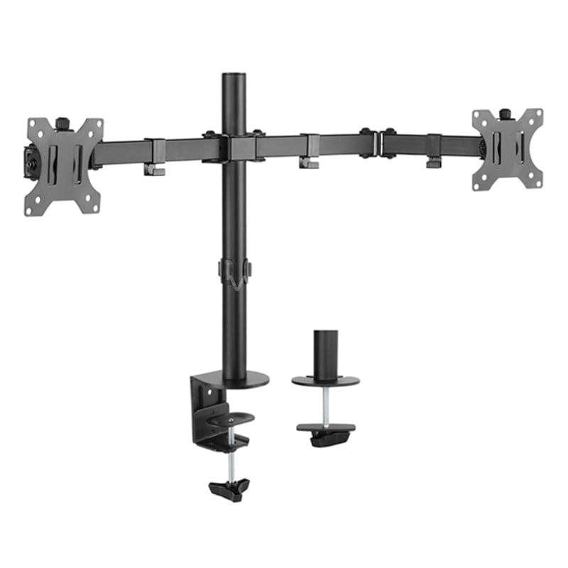 Soporte Philco de Mesa para Monitor (2 Brazos, hasta 8 Kg, 13“ a 32“, Negro)
