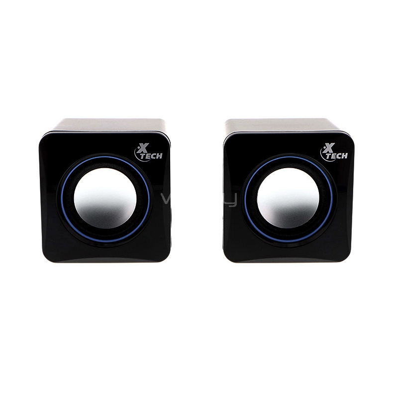 Miniparlantes Xtech XTS-110 (Jack3.5mm, Negro)