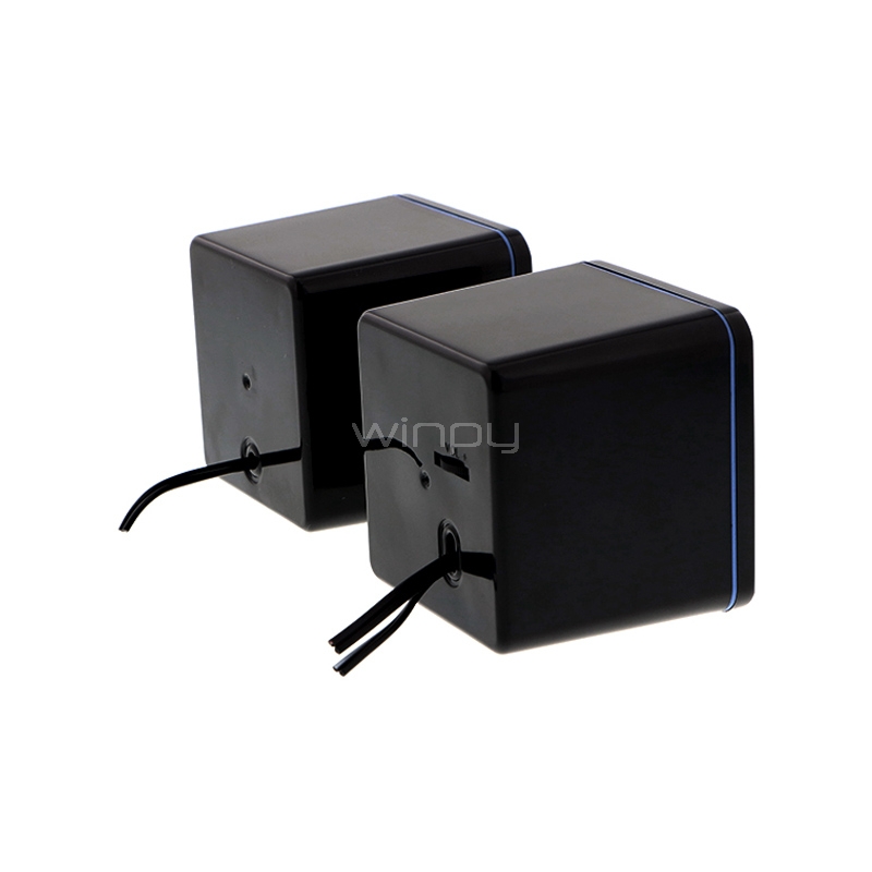 Miniparlantes Xtech XTS-110 (Jack3.5mm, Negro)
