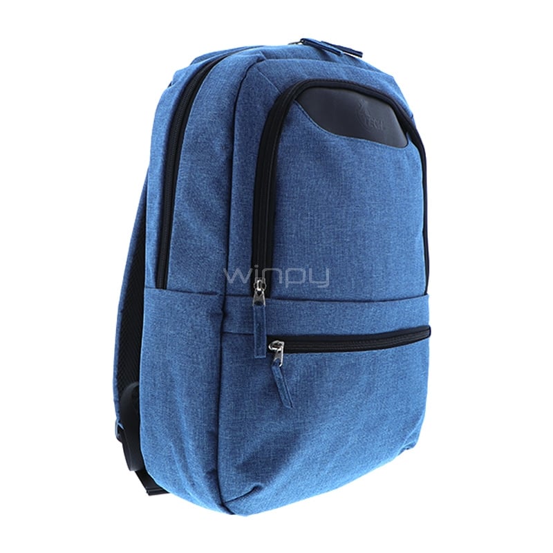 Mochila Xtech Winsor Ergonómica para Portátil (hasta 15.6“, Azul)