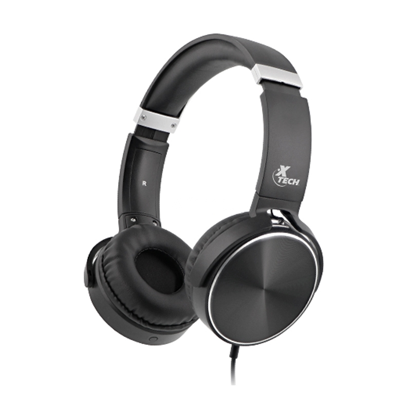 Audífonos Xtech Spiral (Jack 3.5mm, Negro)