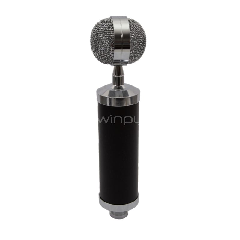 Micrófono Philco Studio con Soporte (Cannon a Plug 3.5 mm, 2.45m)
