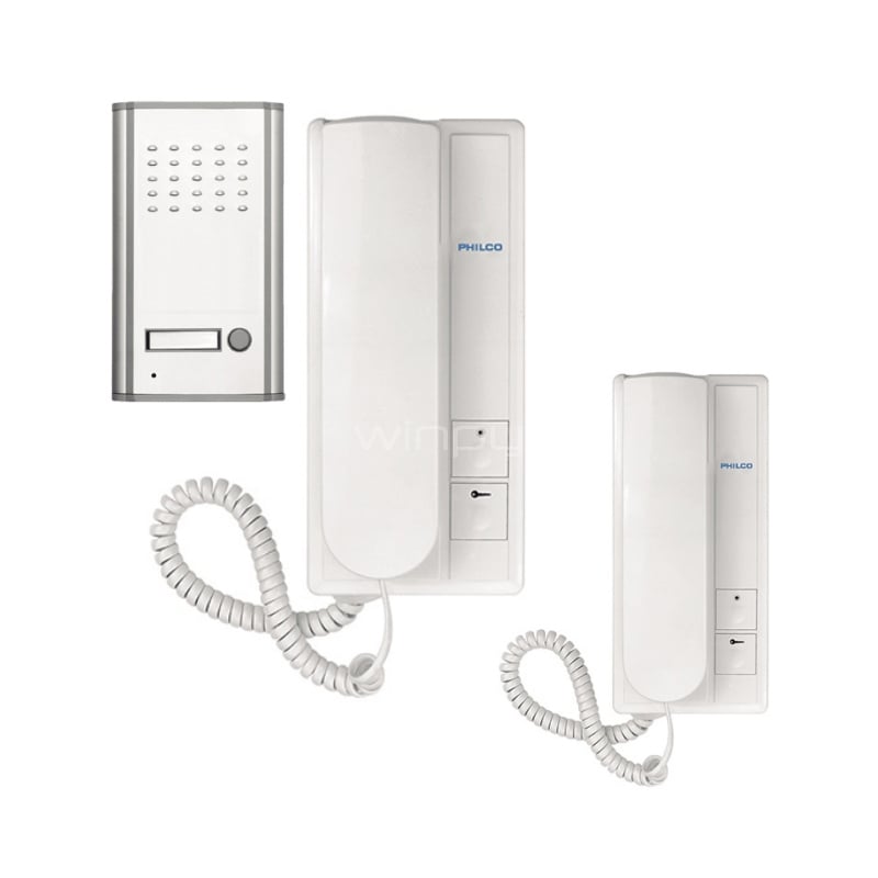 Kit Citófono Philco con Portero Eléctrico (hasta 100mts)