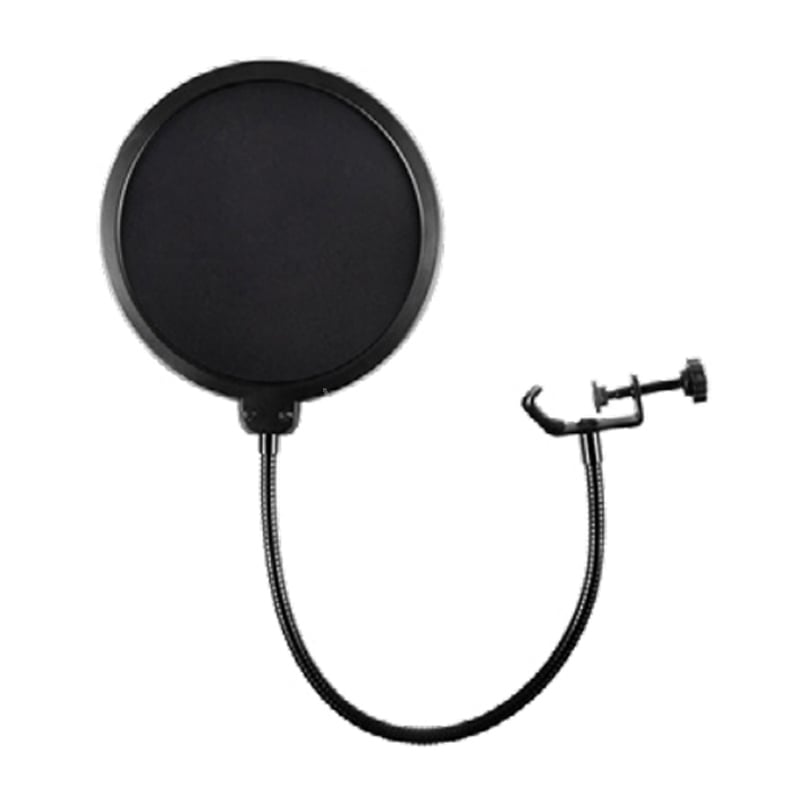 Kit Micrófono Philco Studio (con Soporte+Anti-Pop de 30Hz a 20KHz, Rosado)