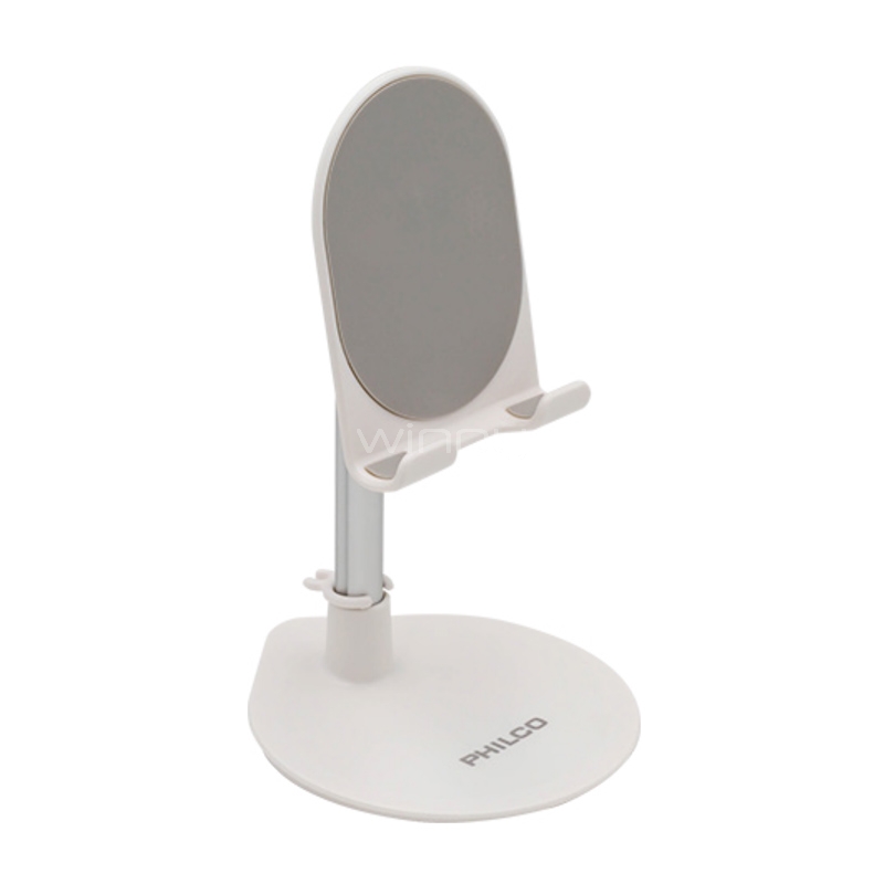Soporte Philco XR591 para SmartPhone (Ajustable, Blanco)