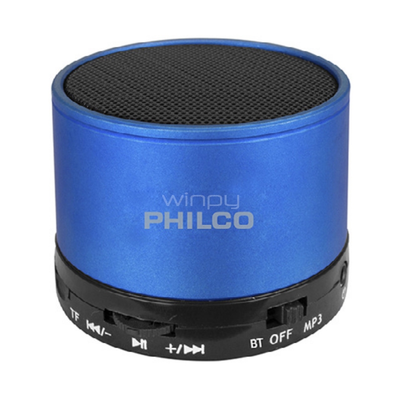 Parlante Portátil Philco P295 de 3W (Bluetooth, Azul)