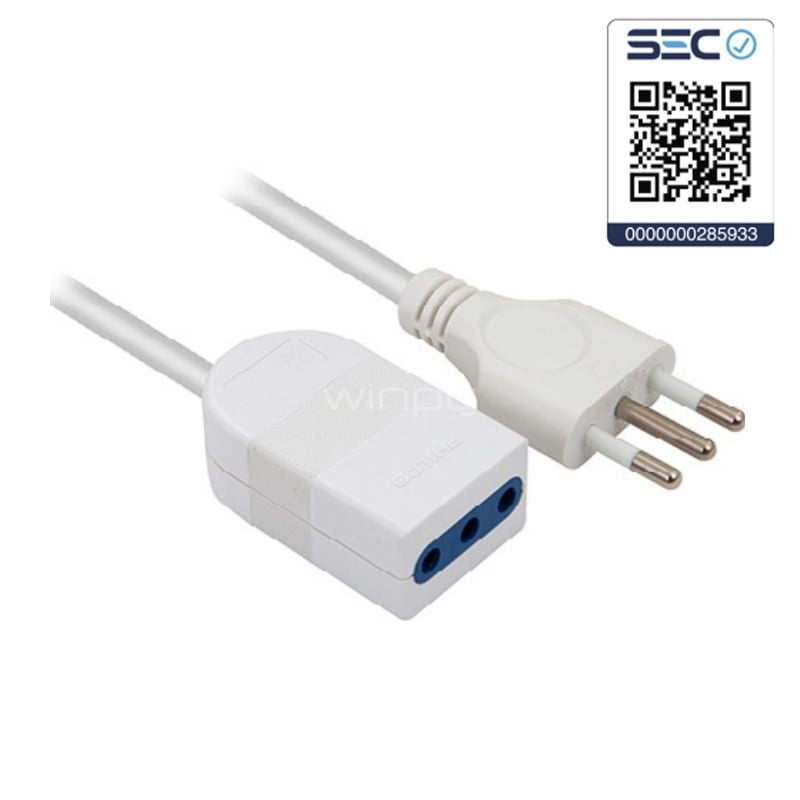 Extensión Philco XT50 AC de 3mts (Blanco)