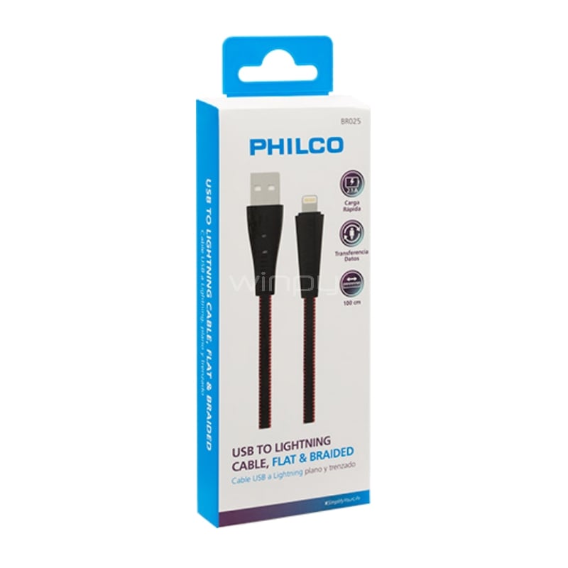 Cable Philco Lightning para Iphone 6/7/8/X