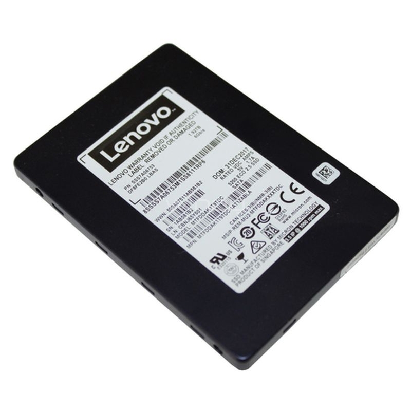 Disco estado sólido Lenovo ThinkSystem de 480GB (Hot-Swap, 2.5“, SATA)