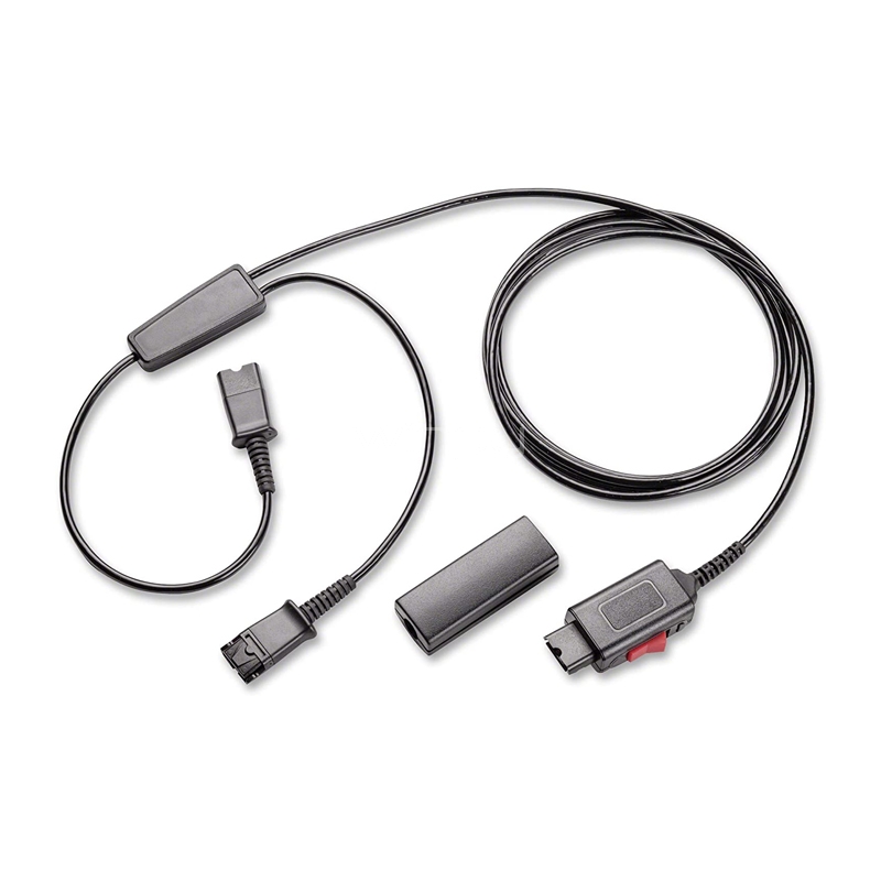 Cable Poly divisor en Y para Entrenamiento/Monitoreos (Negro)